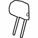 GM 84835331 Headrest, Jet Black