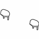 GM 20820037 Headrest, Titanium, Rear