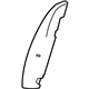 GM 20820408 Seat Back Pad, Rear Passenger Side