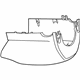 GM 92290200 Lower Column Cover