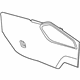 GM 84509838 Side Panel, Black, Driver Side