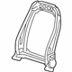 GM 13580630 Seat Back Frame, Front Driver Side