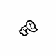 GM 22612024 Sunvisor Clip