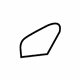 GM 13453890 Handle, Inside Cover, Passenger Side