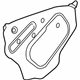 GM 84124721 Water Deflector, Inner Driver Side