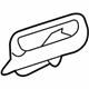 GM 84036877 Pull Handle, Black, Rear Driver Side
