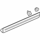 GM 84462095 Lower Molding, Black, Front Driver Side