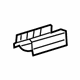 GM 22880219 Track Cover, Black, Front