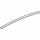 GM 15899301 Weatherstrip, Rear