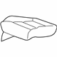 GM 84492250 Cushion Cover, Black, Front
