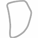 GM 84270780 Door Weatherstrip, Driver Side