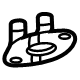 GM 12666899 Cross Over Pipe Gasket