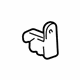 GM 10424882 Cooler Pipe Clip