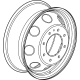 GM 84830468 Spare Wheel, Silver, Steel
