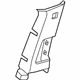 GM 22787195 Upper Center Pillar Trim, Titanium, Passenger Side