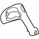 GM 24427347 Pull Handle, Oak, Rear Driver Side