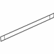 GM 22763944 Side Molding, Black Grained, Rear Passenger Side