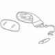 GM 20969619 Mirror Outside, Rear Passenger Side