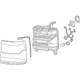 GM 84893097 Headlamp Assembly, Front Driver Side