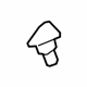 GM 42390794 Washer Nozzle, Driver Side