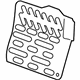 GM 22722741 Seat Back Panel, Rear Driver Side
