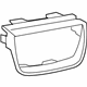 GM 22814316 Lamp Bezel, Silver, Passenger Side