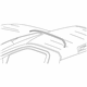 GM 84610431 Roof Molding, Driver Side