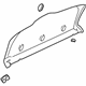GM 25753773 Package Tray Trim, Charcoal, Rear