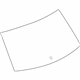 GM 84225021 Lift Gate Glass, Rear