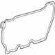 GM 13374794 Water Deflector, Front Driver Side