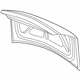 GM 19179354 Trunk Lid, Rear
