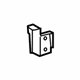 GM 15254318 Rear Bracket, Driver Side