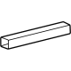 GM 84593075 Stiffener, Front Rear