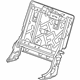 GM 84809263 Seat Back Frame, Rear