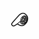 GM 42645794 Recline Handle, Black, Front