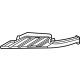 GM 85660642 Filler Molding, Passenger Side