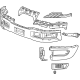 GM 85637647 Bumper Assembly, Black, Front