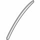 GM 15947858 Drip Molding, Driver Side