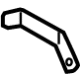 GM 84394578 Anchor Plate Bracket, Driver Side