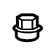 GM 11546467 Strut Mount Nut