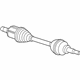 GM 42697361 Axle Assembly, Front Driver Side