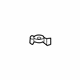 GM 84202905 Upper Tie Bar Bracket, Front Driver Side
