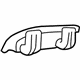 GM 22650704 Handle, Outside, Black, Rear Passenger Side