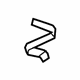 GM 23240603 Fender Liner Brace, Front Driver Side