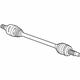 GM 85150636 Axle Shafts, Rear