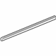 GM 23227167 Belt Molding, Black, Front Driver Side