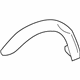 GM 15286263 Wheel Opening Molding, Front Driver Side
