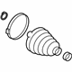GM 15855657 Inner Boot, Rear
