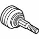 GM 22783789 Outer CV Joint, Rear