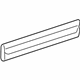 GM 15085465 Body Side Molding, Black, Rear